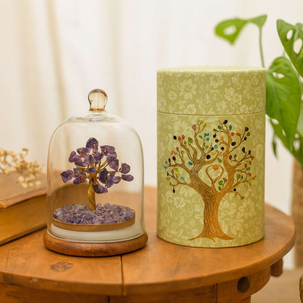 Mixed Crystal Wish Tree — Healing & Harmony