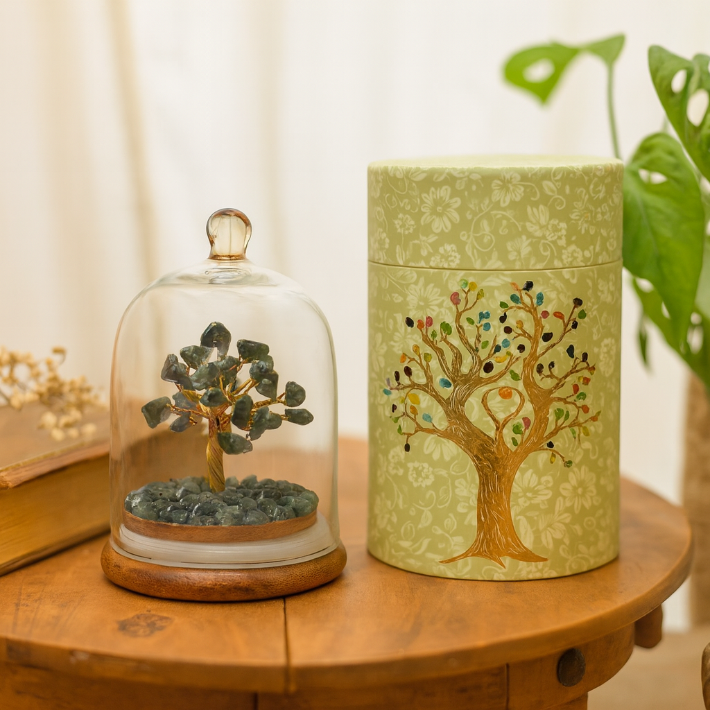 Mixed Crystal Wish Tree — Healing & Harmony