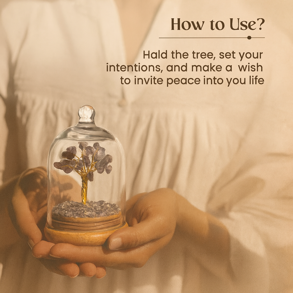 Mixed Crystal Wish Tree — Healing & Harmony