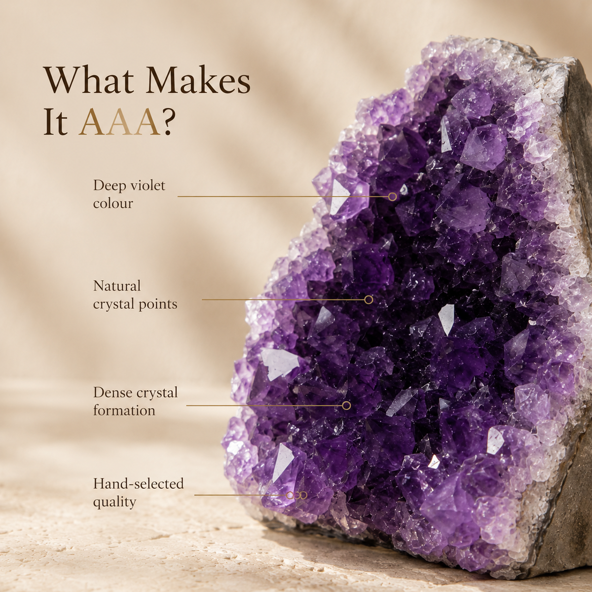 Amethyst Cave — AAA Natural Crystal