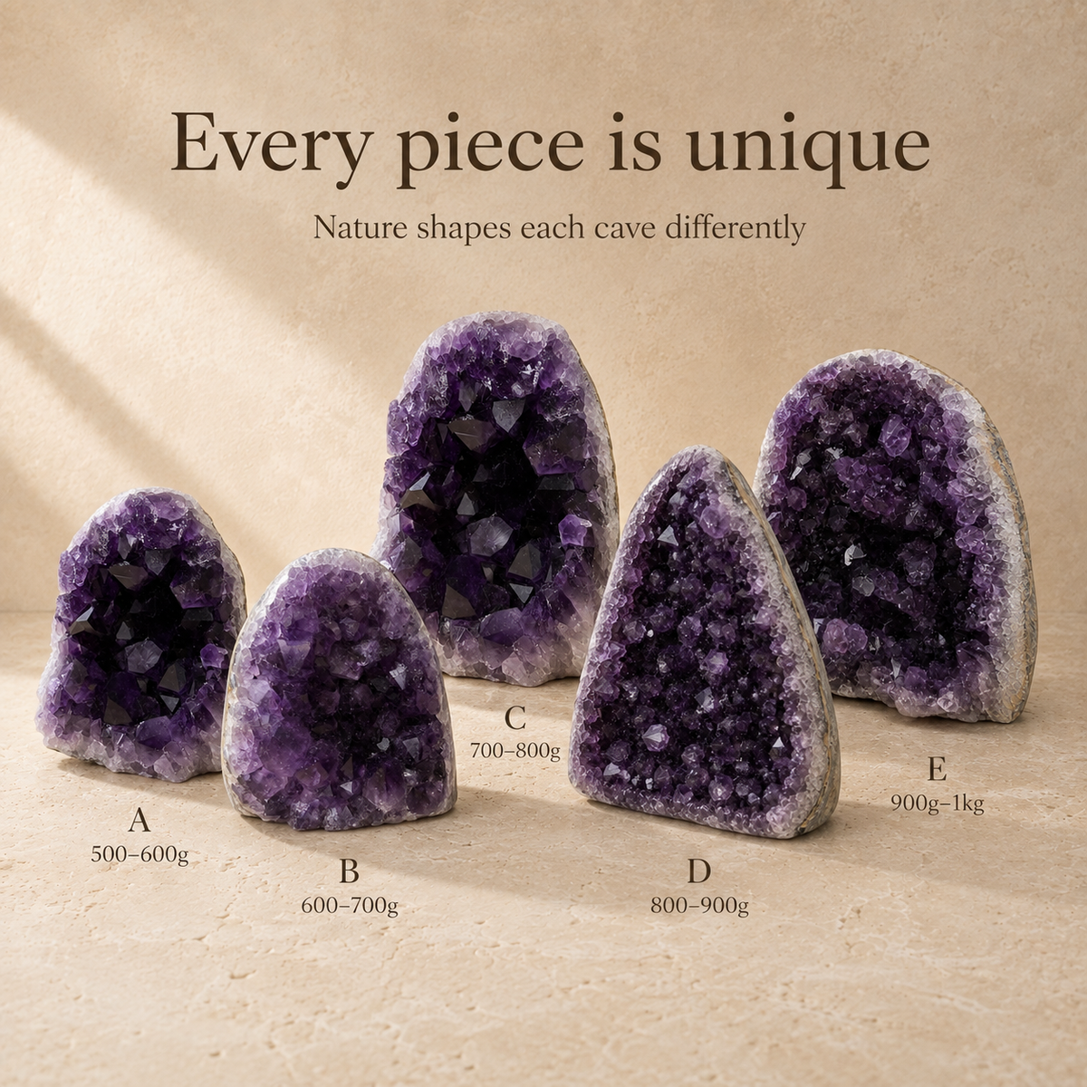 Amethyst Cave (Large) — AAA Natural Crystal