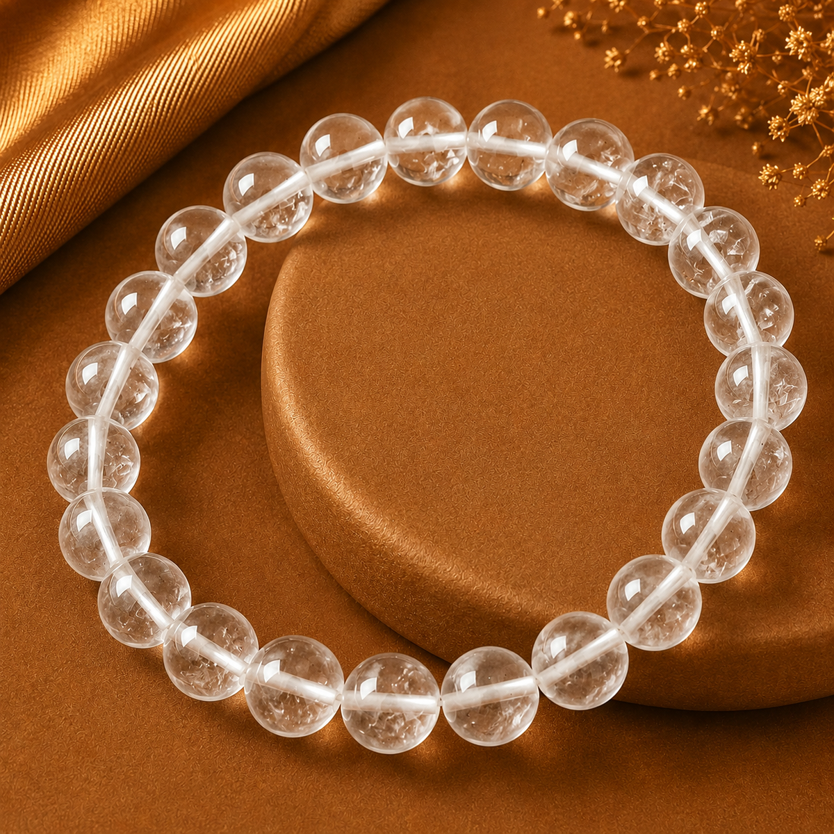 Clear Quartz Bracelet — Clarity & Amplification