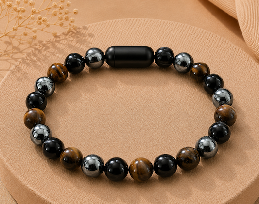 Triple Protection Bracelet — Shield & Grounding