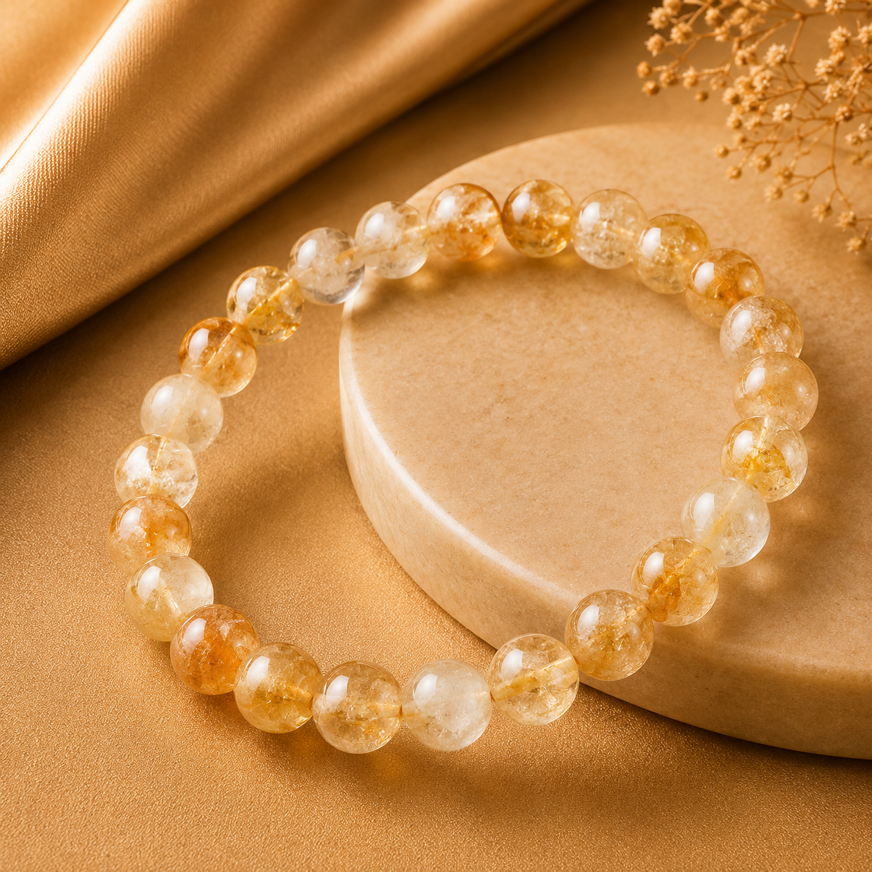 Citrine Bracelet 8MM