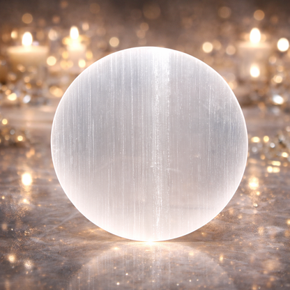 Selenite Charging Plate — Crystal Cleanser