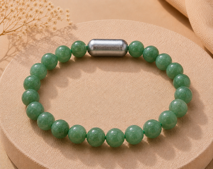 Green Aventurine Bracelet — Luck & Prosperity