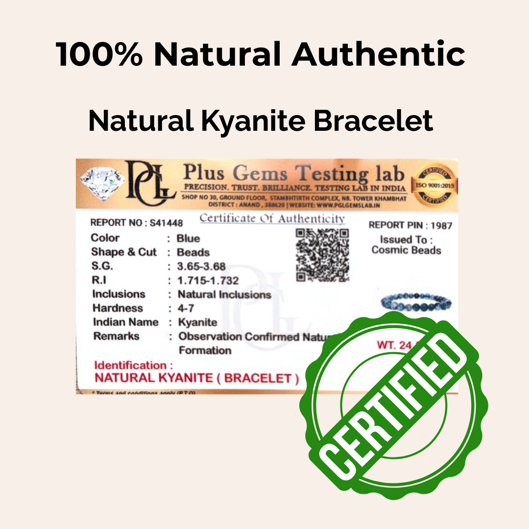 Kyanite Bracelet — Alignment & Calm