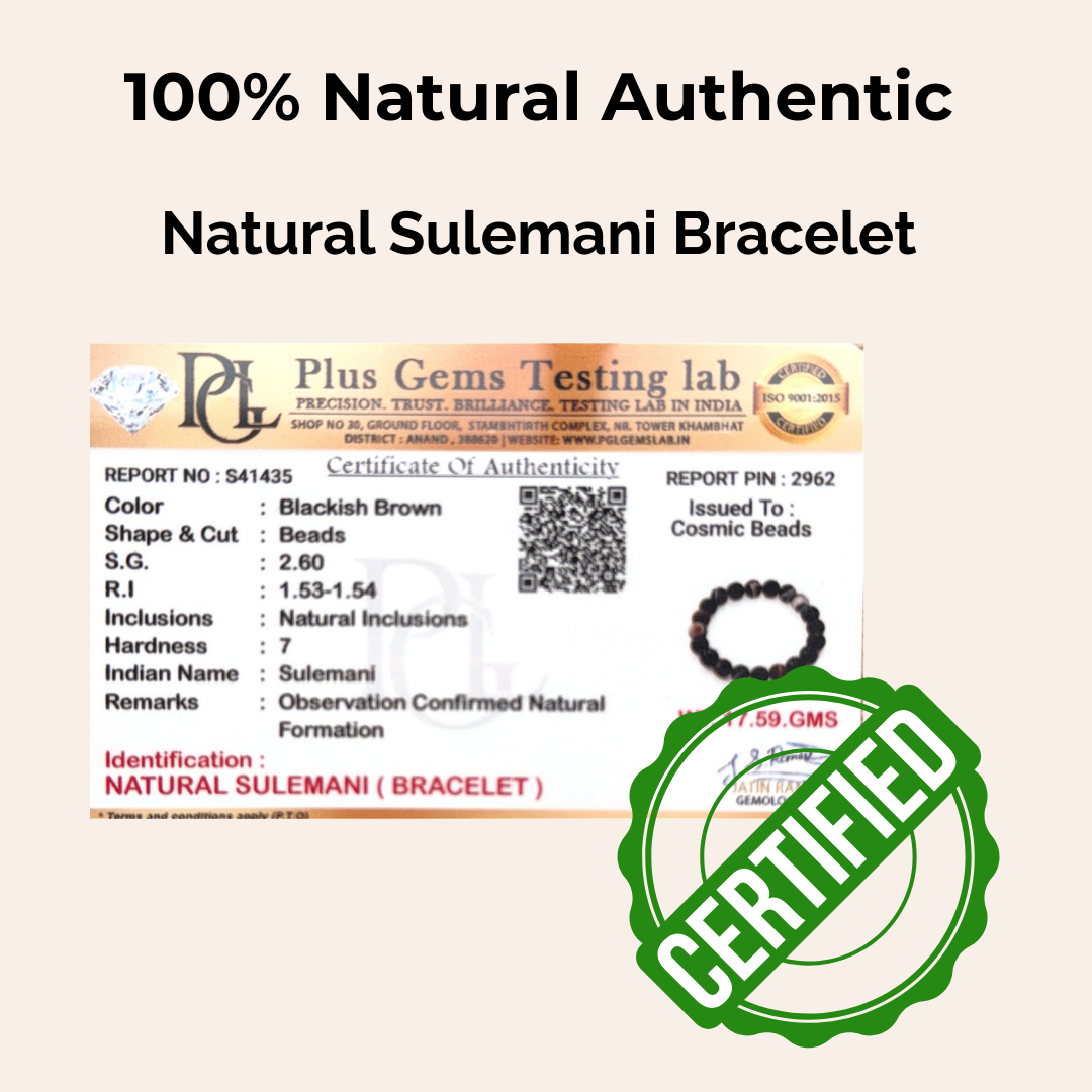 Sulemani Hakik Bracelet — Protection & Balance