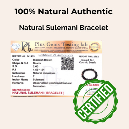 Sulemani Hakik Bracelet — Protection & Balance
