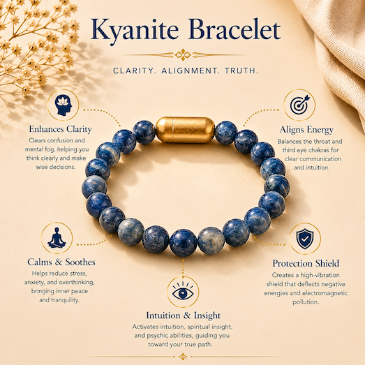 Kyanite Bracelet — Alignment & Calm