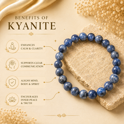 Kyanite Bracelet — Alignment & Calm