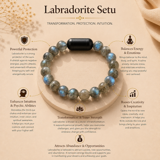 Labradorite Bracelet — Intuition & Magic