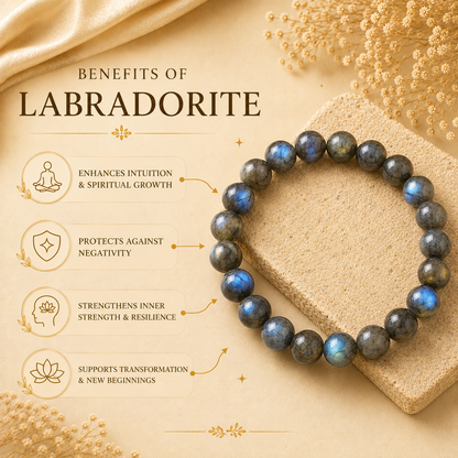 Labradorite Bracelet — Intuition & Magic