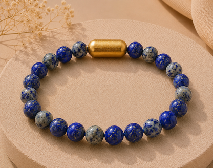 Lapis Lazuli Bracelet — Wisdom & Truth