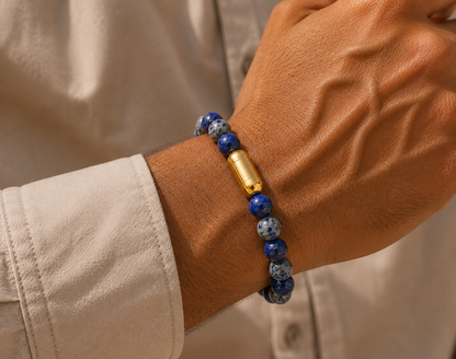 Lapis Lazuli Bracelet — Wisdom & Truth