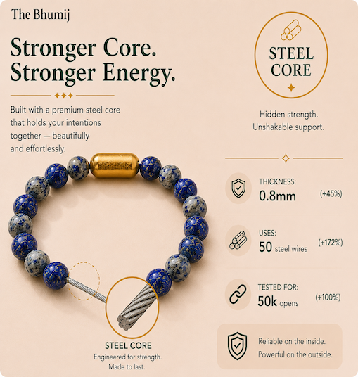 Lapis Lazuli Bracelet — Wisdom & Truth