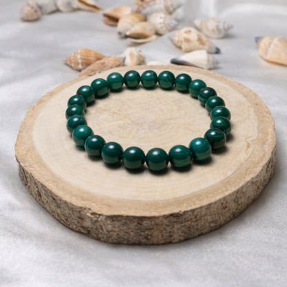 Malachite Bracelet — Transformation & Growth
