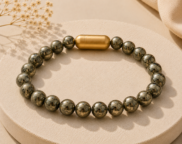 Pyrite Bracelet — Prosperity & Confidence