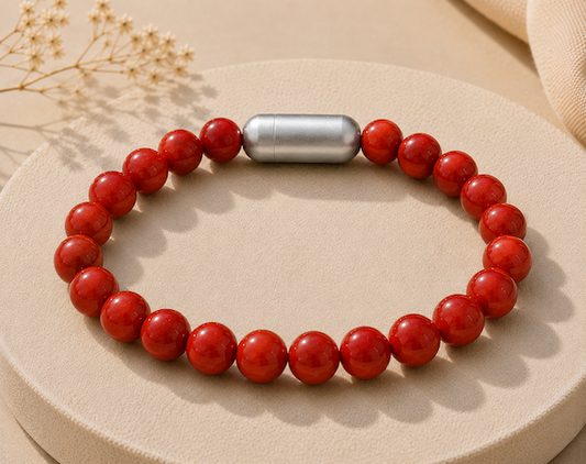 Red Coral Bracelet — Strength & Vitality