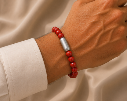 Red Coral Bracelet — Strength & Vitality