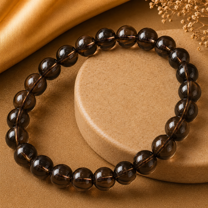 Smoky Quartz Bracelet 8MM
