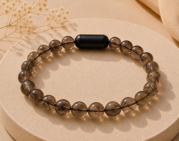 Smoky Quartz Bracelet — Grounding & Calm