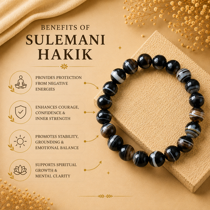 Sulemani Hakik Bracelet — Protection & Balance