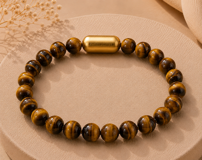 Tiger Eye Bracelet — Courage & Focus