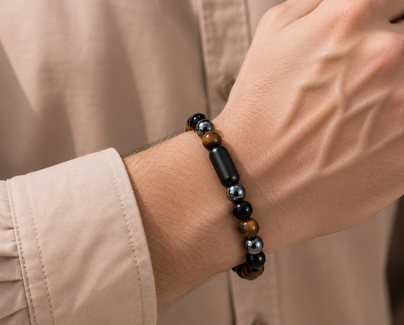 Triple Protection Bracelet — Shield & Grounding