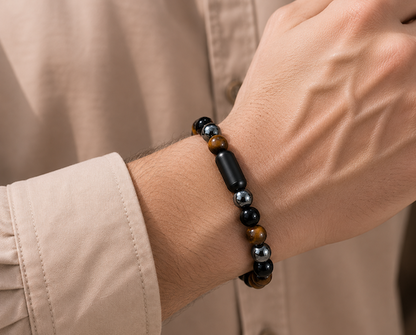 Triple Protection Bracelet — Shield & Grounding
