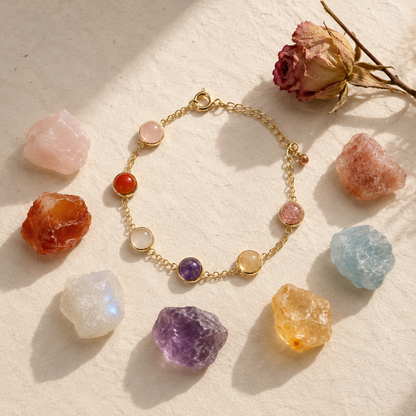 The 7 Stone Bracelet — Saptaratna